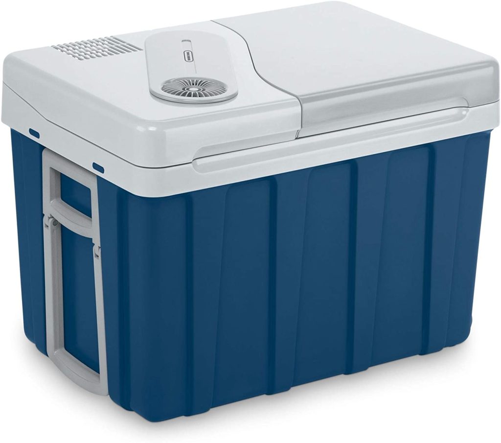 ROM 45L fahrbare tragbare rollende Passive Kühlbox Eisgetränke  Lebensmittelkühler Tragbarer Fahrzeugkühlschrank für den Außenbereich,  Picknick